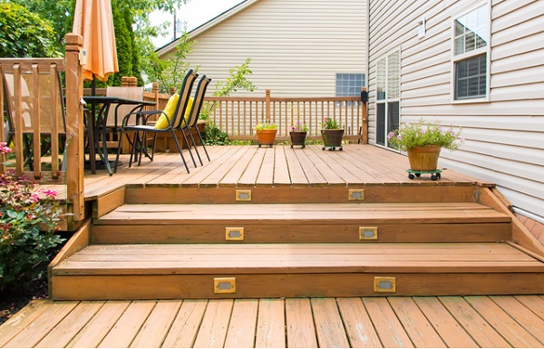 Installing Decking Steps and Handrails