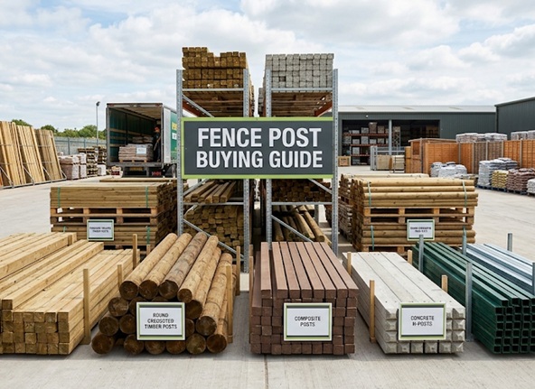 Fence Post Material Options: Concrete vs Timber vs Steel